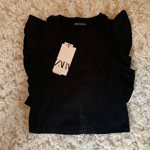 Zara Ruffled Top